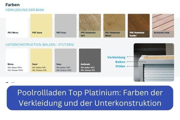 Pool Rollladen Covrex Top Platinium - Poolstark.de